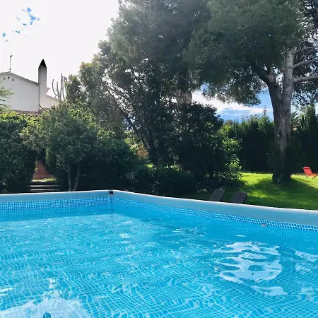 Villa Casa Mediterranea Con Gran Jardin Y Piscina A 500 M De La Playa