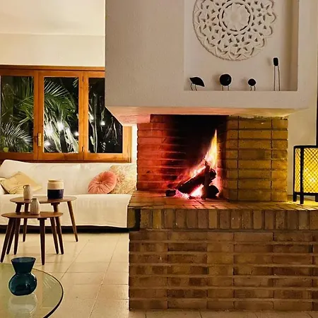 Villa Casa Mediterranea Con Gran Jardin Y Piscina A 500 M De La Playa *