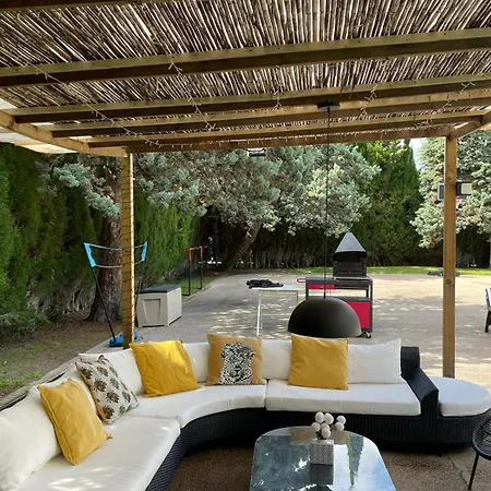 Casa Mediterranea Con Gran Jardin Y Piscina A 500 M De La Playa Villa