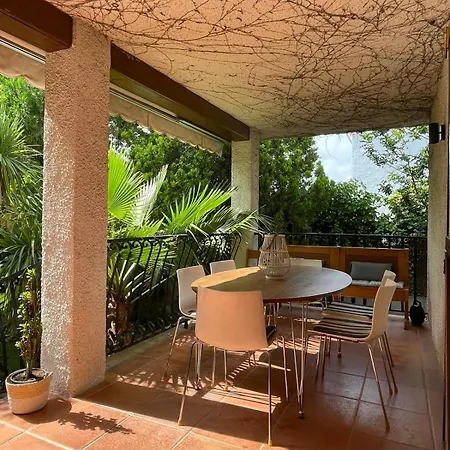Casa Mediterranea Con Gran Jardin Y Piscina A 500 M De La Playa Villa *