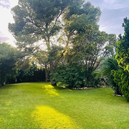 Casa Mediterranea Con Gran Jardin Y Piscina A 500 M De La Playa Villa *