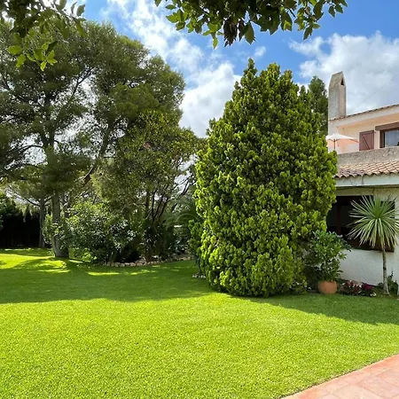 Villa Casa Mediterranea Con Gran Jardin Y Piscina A 500 M De La Playa