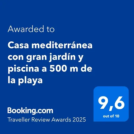 Willa Casa Mediterranea Con Gran Jardin Y Piscina A 500 M De La Playa Roda de Bará